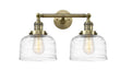 Innovations - 208-AB-G713 - Two Light Bath Vanity - Franklin Restoration - Antique Brass