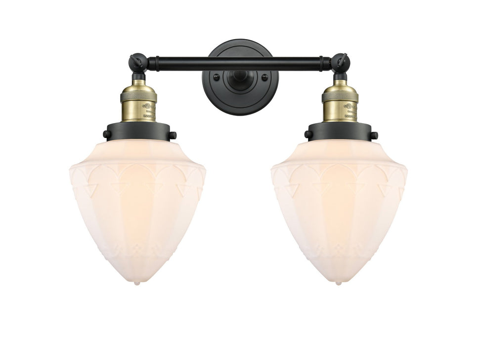 Innovations - 208-BAB-G661-7-LED - LED Bath Vanity - Franklin Restoration - Black Antique Brass