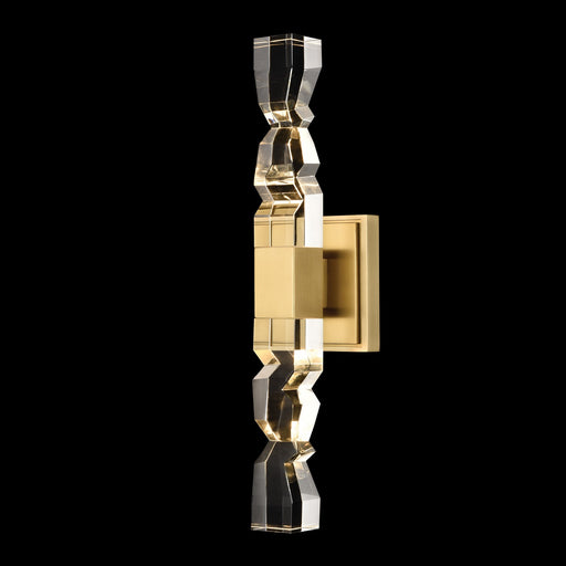 Zeev Lighting - WS11321-LED-2-3x3-AGB - LED Wall Sconce - Mamadim - Aged Brass
