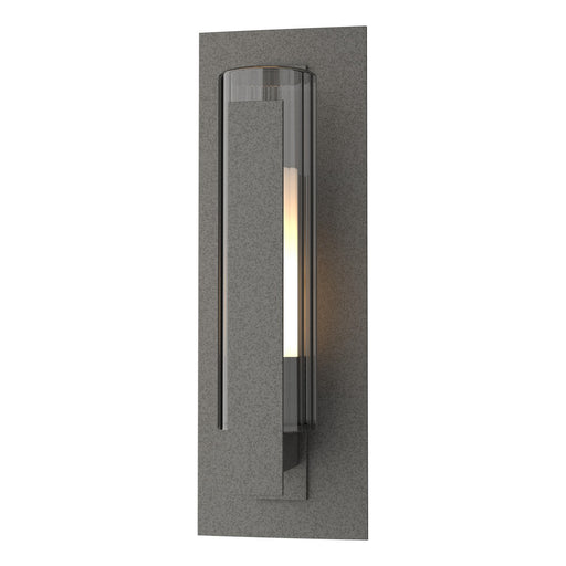 Hubbardton Forge - 307281-SKT-20-ZU0660 - One Light Outdoor Wall Sconce - Vertical Bar - Coastal Natural Iron