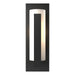 Hubbardton Forge - 307286-SKT-80-GG0034 - One Light Outdoor Wall Sconce - Vertical Bar - Coastal Black