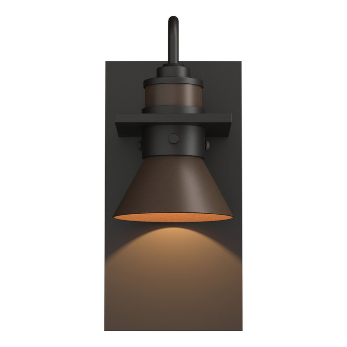 Hubbardton Forge - 307716-SKT-14-75 - One Light Outdoor Wall Sconce - Erlenmeyer - Coastal Oil Rubbed Bronze