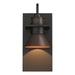 Hubbardton Forge - 307716-SKT-14-75 - One Light Outdoor Wall Sconce - Erlenmeyer - Coastal Oil Rubbed Bronze