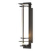 Hubbardton Forge - 307860-SKT-14-GG0187 - One Light Outdoor Wall Sconce - After Hours - Coastal Oil Rubbed Bronze