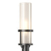 Hubbardton Forge - 342025-SKT-80-FD0745 - One Light Outdoor Post Mount - Alcove - Coastal Black