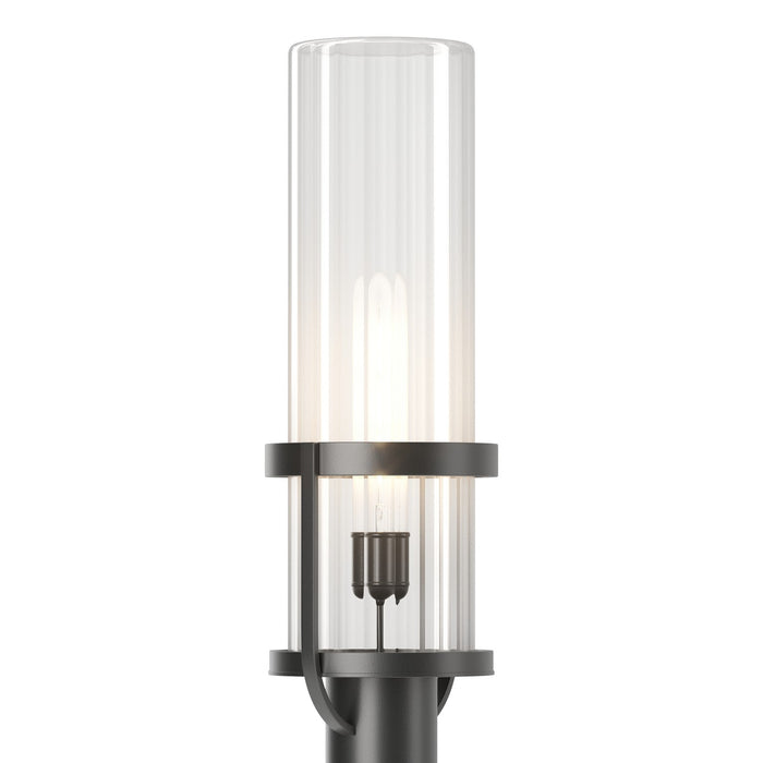 Hubbardton Forge - 342025-SKT-80-ZM0745 - One Light Outdoor Post Mount - Alcove - Coastal Black