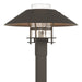 Hubbardton Forge - 344227-SKT-77-77-ZM0026 - One Light Outdoor Post Mount - Henry - Coastal Dark Smoke