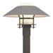 Hubbardton Forge - 344227-SKT-77-78-GG0026 - One Light Outdoor Post Mount - Henry - Coastal Dark Smoke