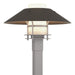 Hubbardton Forge - 344227-SKT-78-77-GG0026 - One Light Outdoor Post Mount - Henry - Coastal Burnished Steel