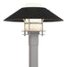 Hubbardton Forge - 344227-SKT-78-80-GG0026 - One Light Outdoor Post Mount - Henry - Coastal Burnished Steel
