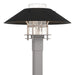 Hubbardton Forge - 344227-SKT-78-80-ZM0026 - One Light Outdoor Post Mount - Henry - Coastal Burnished Steel