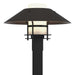 Hubbardton Forge - 344227-SKT-80-14-GG0026 - One Light Outdoor Post Mount - Henry - Coastal Black