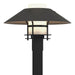 Hubbardton Forge - 344227-SKT-80-20-GG0026 - One Light Outdoor Post Mount - Henry - Coastal Black