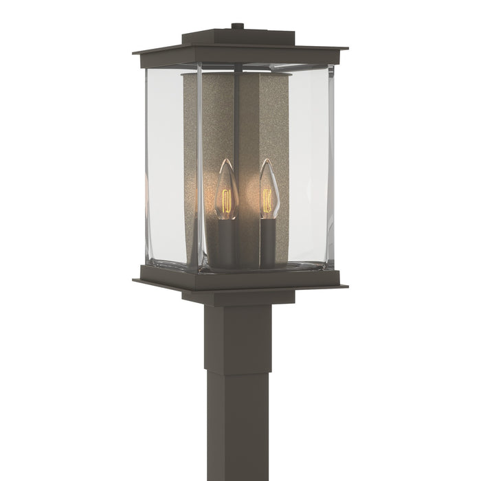 Hubbardton Forge - 344840-SKT-77-83-ZM0703 - Four Light Outdoor Post Mount - Kingston - Coastal Dark Smoke