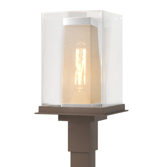 Hubbardton Forge - 344850-SKT-75-72-ZM0084 - One Light Outdoor Post Mount - Polaris - Coastal Bronze