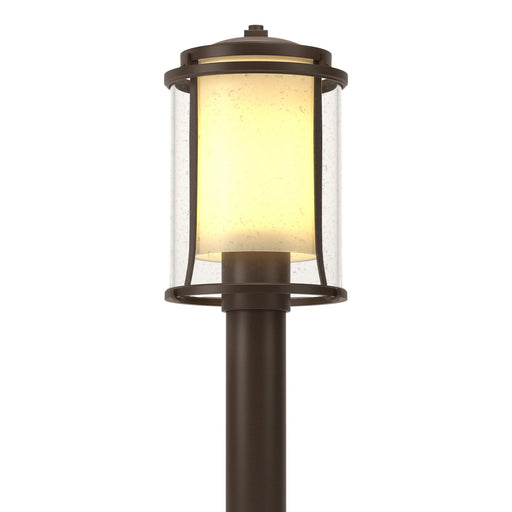 Hubbardton Forge - 345610-SKT-75-ZS0283 - One Light Outdoor Post Mount - Meridian - Coastal Bronze