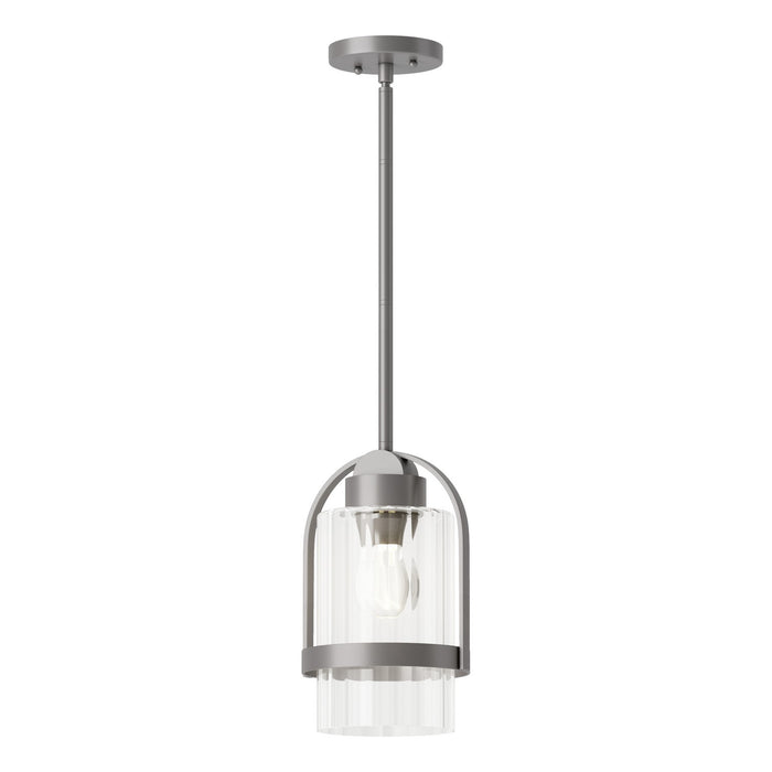 Hubbardton Forge - 362555-SKT-MULT-78-ZM0744 - One Light Outdoor Pendant - Alcove - Coastal Burnished Steel