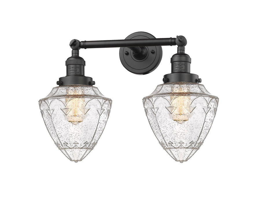 Innovations - 208-OB-G664-7-LED - LED Bath Vanity - Franklin Restoration - Oil Rubbed Bronze