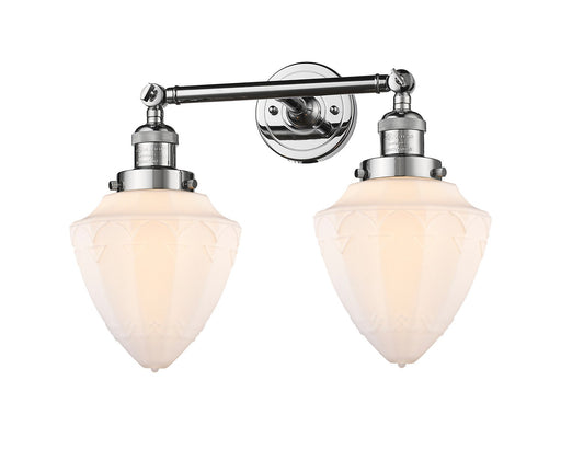 Franklin Restoration Two Light Bath Vanity Polished Chrome