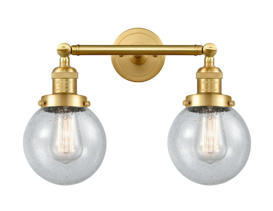 Innovations - 208-SG-G204-6-LED - LED Bath Vanity - Franklin Restoration - Satin Gold