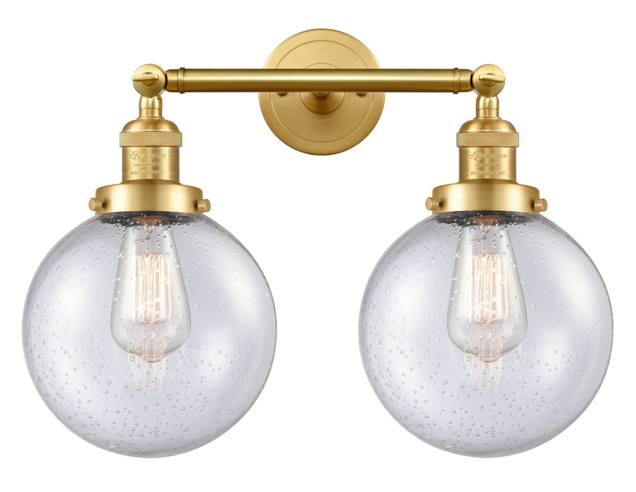 Innovations - 208-SG-G204-8-LED - LED Bath Vanity - Franklin Restoration - Satin Gold