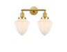 Innovations - 208-SG-G661-7-LED - LED Bath Vanity - Franklin Restoration - Satin Gold