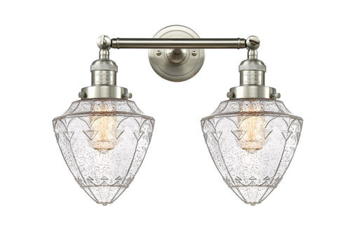 Franklin Restoration LED Bath Vanity Brushed Satin Nickel