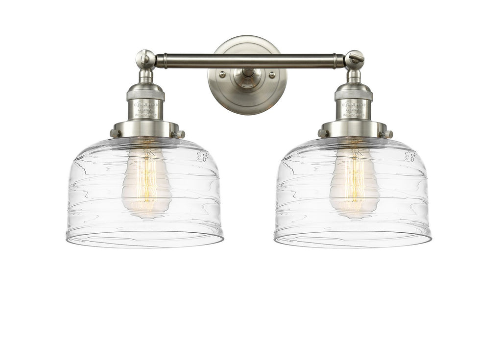 Innovations - 208-SN-G713 - Two Light Bath Vanity - Franklin Restoration - Brushed Satin Nickel