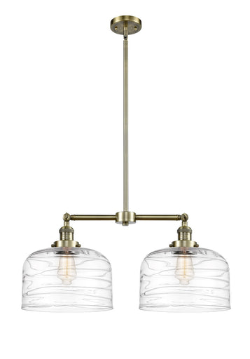 Franklin Restoration Two Light Island Pendant