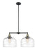 Innovations - 209-BAB-G713-L - Two Light Island Pendant - Franklin Restoration - Black Antique Brass