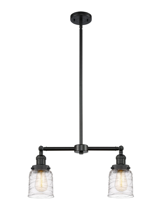 Innovations - 209-BK-G513-LED - LED Island Pendant - Franklin Restoration - Matte Black