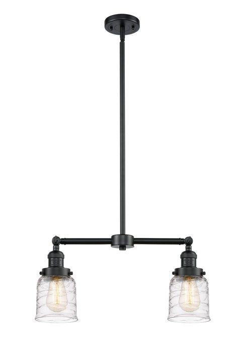 Innovations - 209-OB-G513 - Two Light Island Pendant - Franklin Restoration - Oil Rubbed Bronze