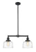 Innovations - 209-OB-G713 - Two Light Island Pendant - Franklin Restoration - Oil Rubbed Bronze