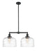 Innovations - 209-OB-G713-L - Two Light Island Pendant - Franklin Restoration - Oil Rubbed Bronze