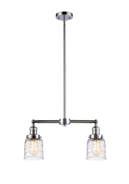 Innovations - 209-PC-G513 - Two Light Island Pendant - Franklin Restoration - Polished Chrome