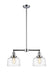 Innovations - 209-PC-G713 - Two Light Island Pendant - Franklin Restoration - Polished Chrome