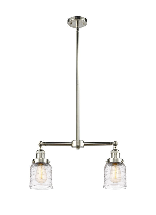 Innovations - 209-PN-G513 - Two Light Island Pendant - Franklin Restoration - Polished Nickel