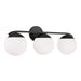 Capital Lighting - AA1033MB - Three Light Vanity - Oliver - Matte Black