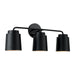 Capital Lighting - AA1036MB - Three Light Vanity - Pratt - Matte Black