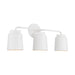 Capital Lighting - AA1036WE - Three Light Vanity - Pratt - Matte White