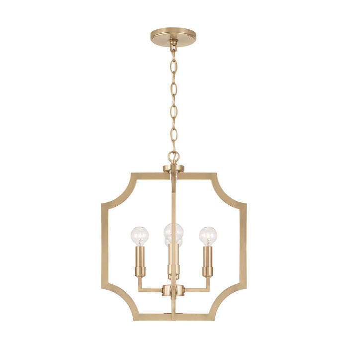 Capital Lighting - AA1037MA - Four Light Foyer Pendant - Courtney - Matte Brass