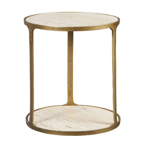 Uttermost - 22968 - Side Table - Clench - Antique Brass