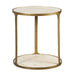 Uttermost - 22968 - Side Table - Clench - Antique Brass