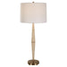 Uttermost - 30247 - One Light Table Lamp - Palu - Brushed Brass