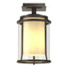 Hubbardton Forge - 365605-SKT-77-ZS0297 - One Light Outdoor Semi-Flush Mount - Meridian - Coastal Dark Smoke