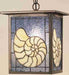 Meyda Tiffany - 47764 - One Light Pendant - Seashell - Antique Copper