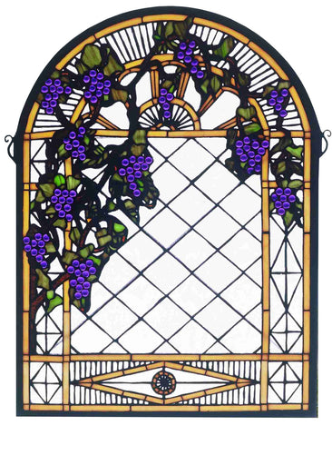 Grape Diamond Trellis Window