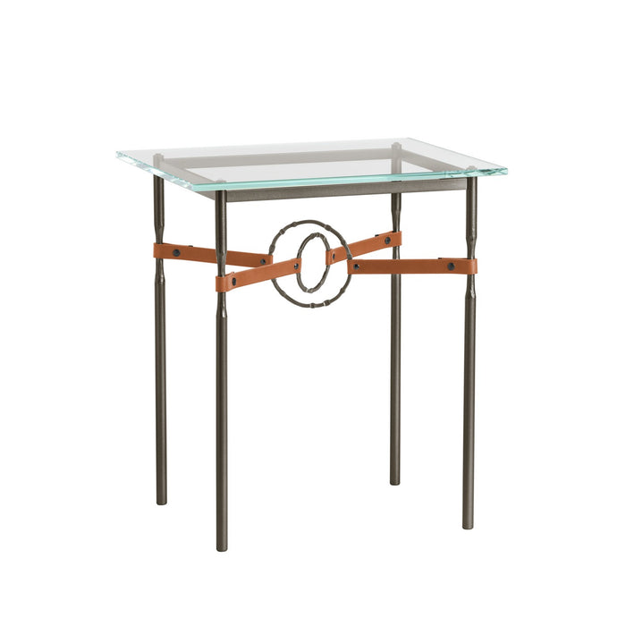 Hubbardton Forge - 750116-14-14-LC-VA0717 - Side Table - Equus - Oil Rubbed Bronze