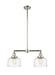 Innovations - 209-PN-G713 - Two Light Island Pendant - Franklin Restoration - Polished Nickel