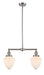 Innovations - 209-SN-G661-7 - Two Light Island Pendant - Franklin Restoration - Brushed Satin Nickel